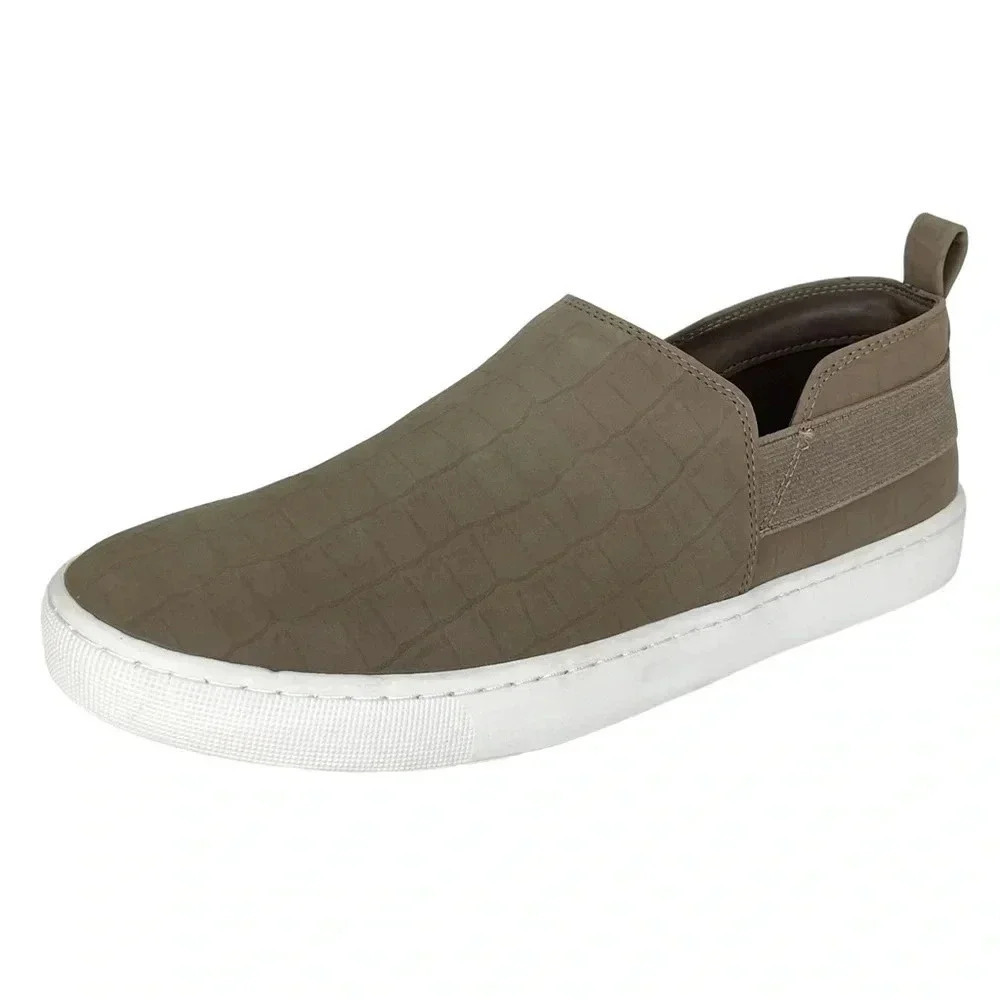 Bella Vita Womens Kiona Taupe Comfort Loafers 8 Narrow
